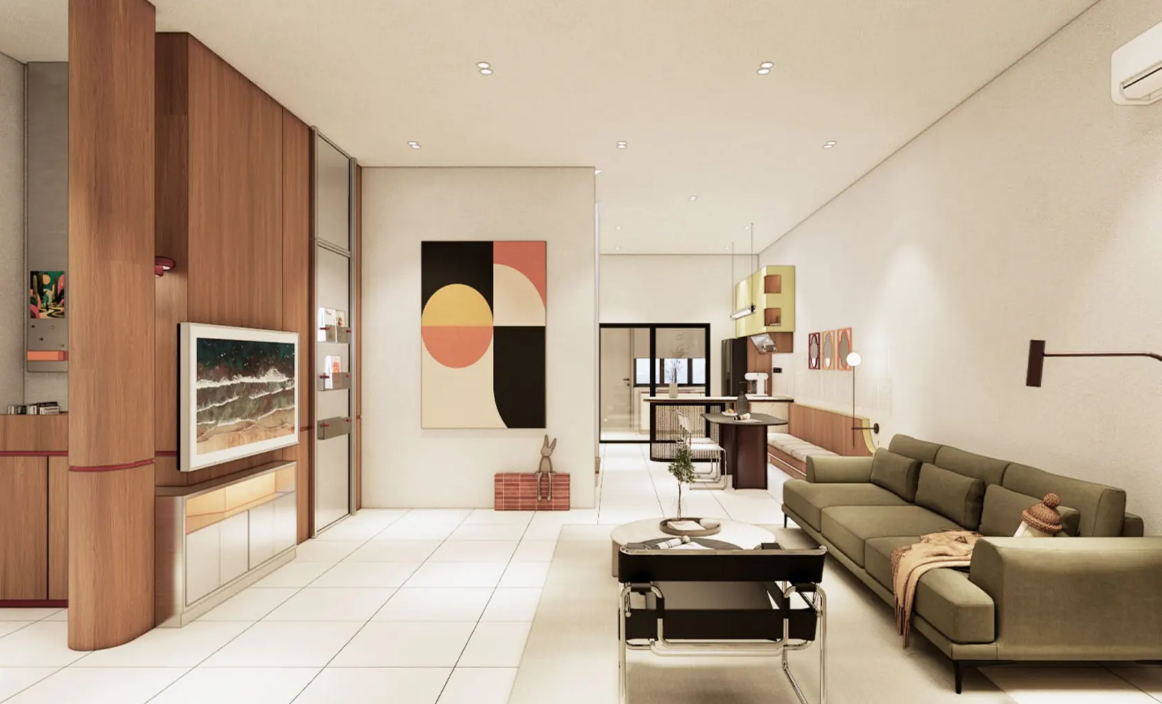 Inter Terrace living space